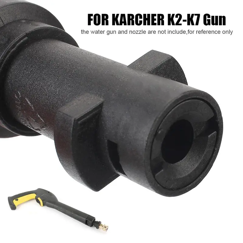 High Pressure Cleaning Gun Connector, Motorcycle Household Washing Tool, Universal Water Gun Connector For Karcher K K2 K3 K4 K5 K6 K7 2