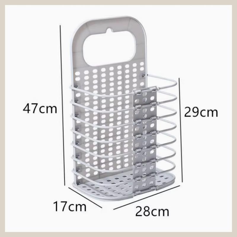 Giỏ Đựng Quần Áo Có Thể Gấp Gọn, 2 Màu Trắng Và Ghi - Gia Dụng iLux 8