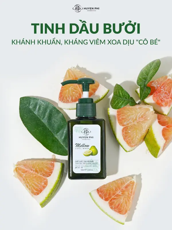 Dung dịch vệ sinh Mellow tặng nước hoa cô.b..é 5