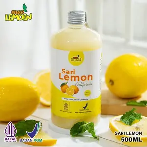 Suur Lemoen BPOM Sari Lemon Murni 500 ml - BY ALESKA