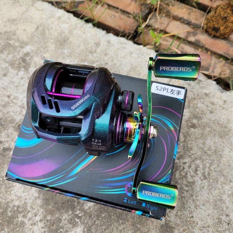 Máy Ngang Proberos S2 Ánh Tím Cao Cấpp Fishing Đi Câu
