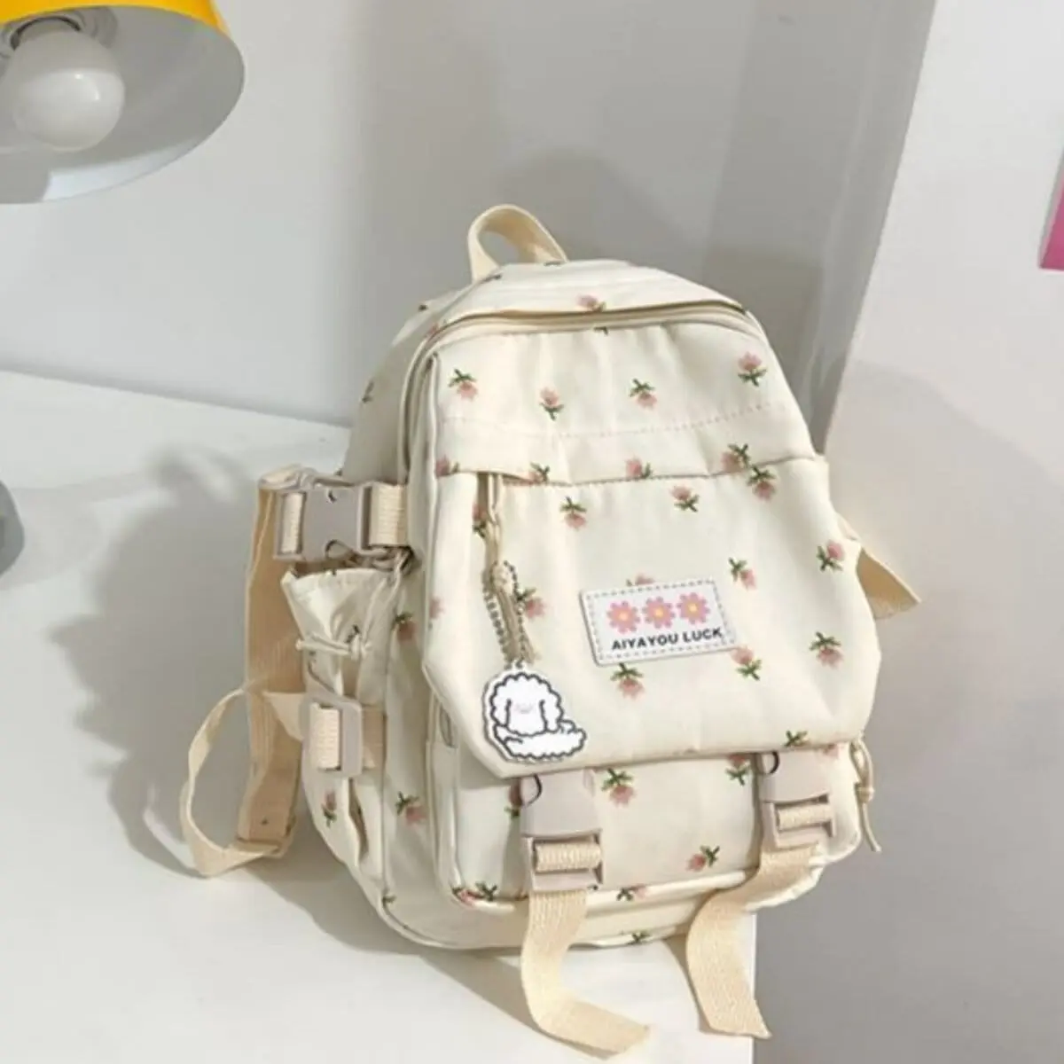 Ransel Mini Multifungsi Korean Style Top Seller 2024 Bahan Nyilon Anti Air Backpack Wanita