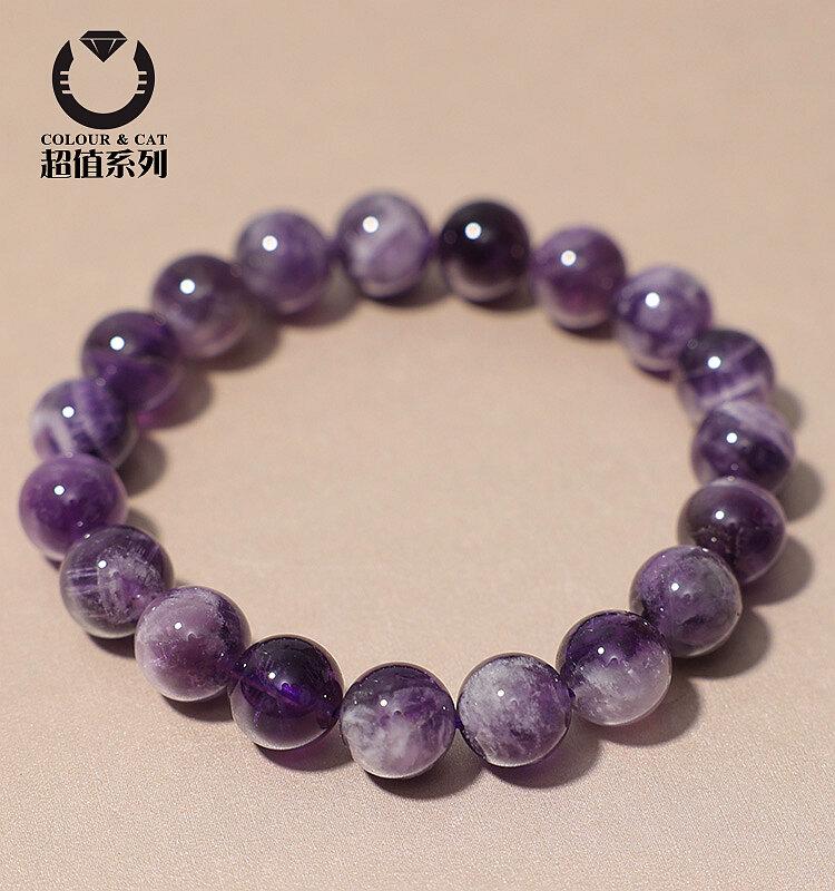 Product Introduction of Natural Fashion Crystal Bracelet Women's Style Purple Quartz Hand Chain Gift Super Value ColourCAT KLM00001 Jewelry Accessories 2