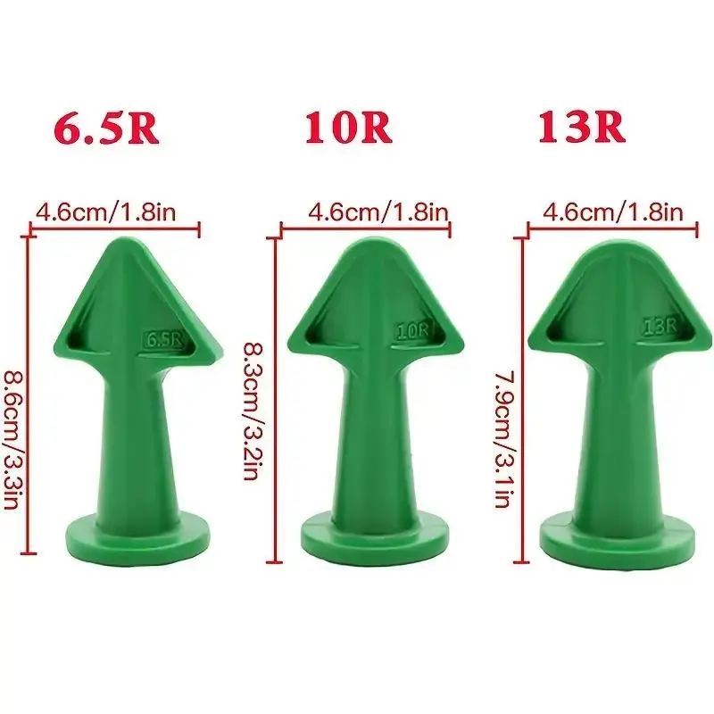 Caulking Nozzle Tool Kit, 3 Counts Caulk Nozzle Applicator Silicone Caulking Tools, Sealant Nozzle Caulki for Home 1