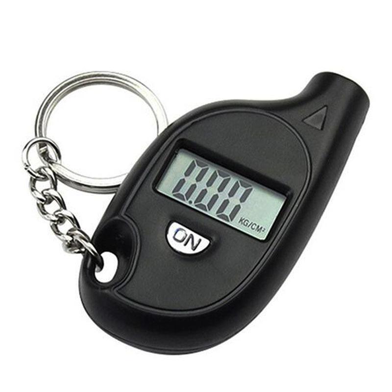 Product Introduction of Digital Tire Pressure Gauge Keychain Mini Portable Waterproof Design Anti-Loss Car Motorcycle Tire Checker with LED Display Durable Accessories 6