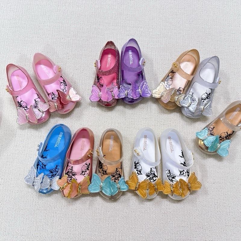  SẴN Giày bươm bướm nhựa thơm Melissa xuất dư cực xinh cho bé gái 