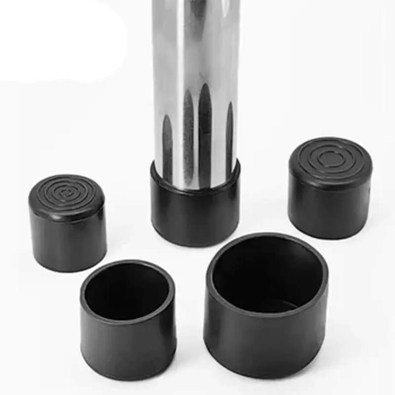 Round Rubber Furniture Leg Cap, Table Leg Protector, Furniture Leg Cover for Patio & Indoor Furniture, Furniture Pads 0