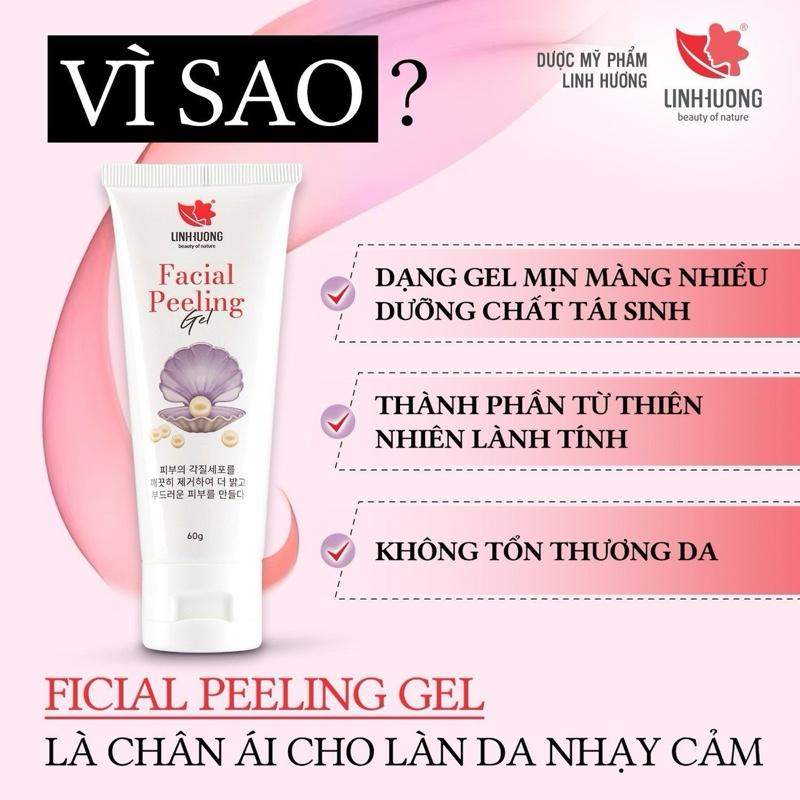 Kem Tẩy da chết dịu nhẹ , dưỡng da trắng hồng Linh Hương 3