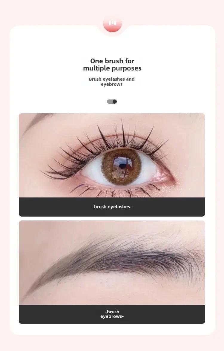 Product Introduction of 1 Pcs Eyelash Comb Eyelash Shaper and Eyebrow Brush Dual Comb Double Head Eyebrow Eyelash Makeup Grooming Tool for Women Girls 17