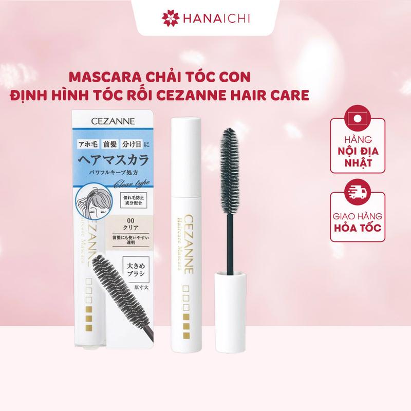 Mascara chải tóc con giữ nếp tóc Cezanne Hair Care Mascars 10ml Nhật Bản