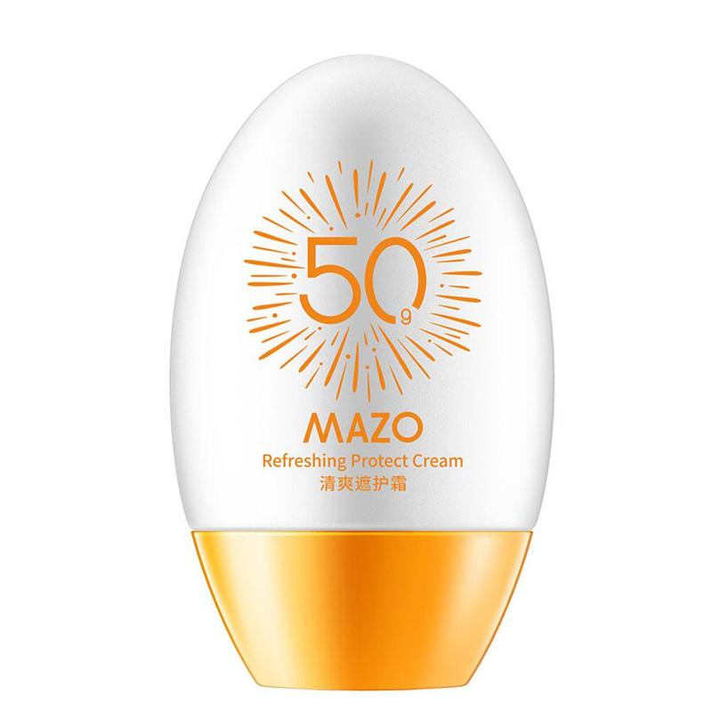 Product Introduction of Summer SPF50 Sunscreen Cream Lasting Sun Protection Refreshing Moisturizing Sunblock Cream 25