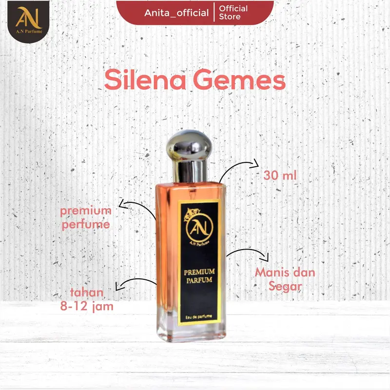 Silena Gemes Parfum Anitatlb Parfume Wanita Tahan Lama MInyak Wangi Perempuan EAU DE Parfum 30 ml Parfum Wanita Aroma Chocolate 2