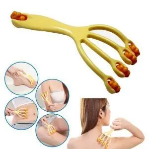 Alat Pijat Roller Betis Telapak Kaki Pijet Tangan Refleksi Pijit Roll Manual Pundak Punggung Pemijat Badan alat pijat manual Terapi 1