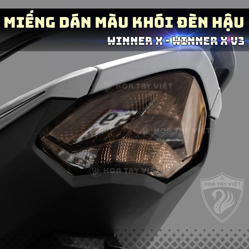 Decal MÀU KHÓI ĐÈN HẬU WINNER X BẢO VỆ ĐÈN HẬU màu khói WINNER X V3