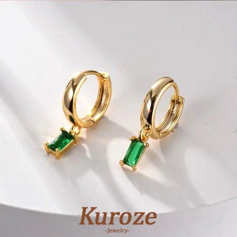 Product Introduction of Kuroze - hoa tai pha lê nữ, tinh tế và đơn giản, siêu sáng bóng, Xanh Lá 19