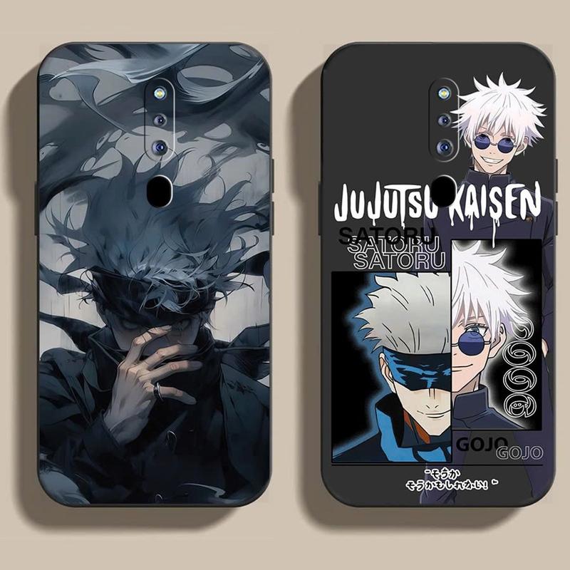 Ốp lưng Dành Cho Oppo F11, F11 Pro cạnh viền vuông, có bảo vệ camera in hình Chú Thuật Hồi Chiến