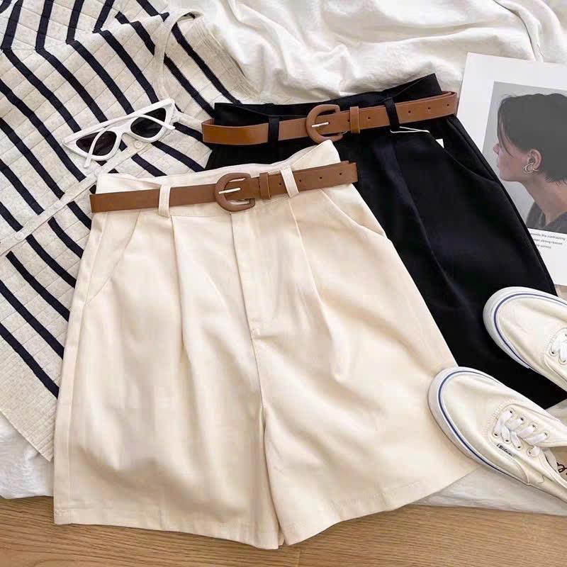 Combo 2 Quần hoặc lẻ 1 quần short nữ basic lưng cao Q01