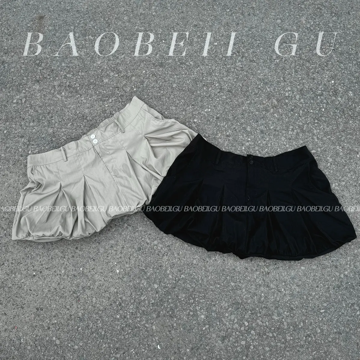 |BAOBEII.GU| Quần bí ngô dáng y2k basic _ có bigsize (48-100kg)