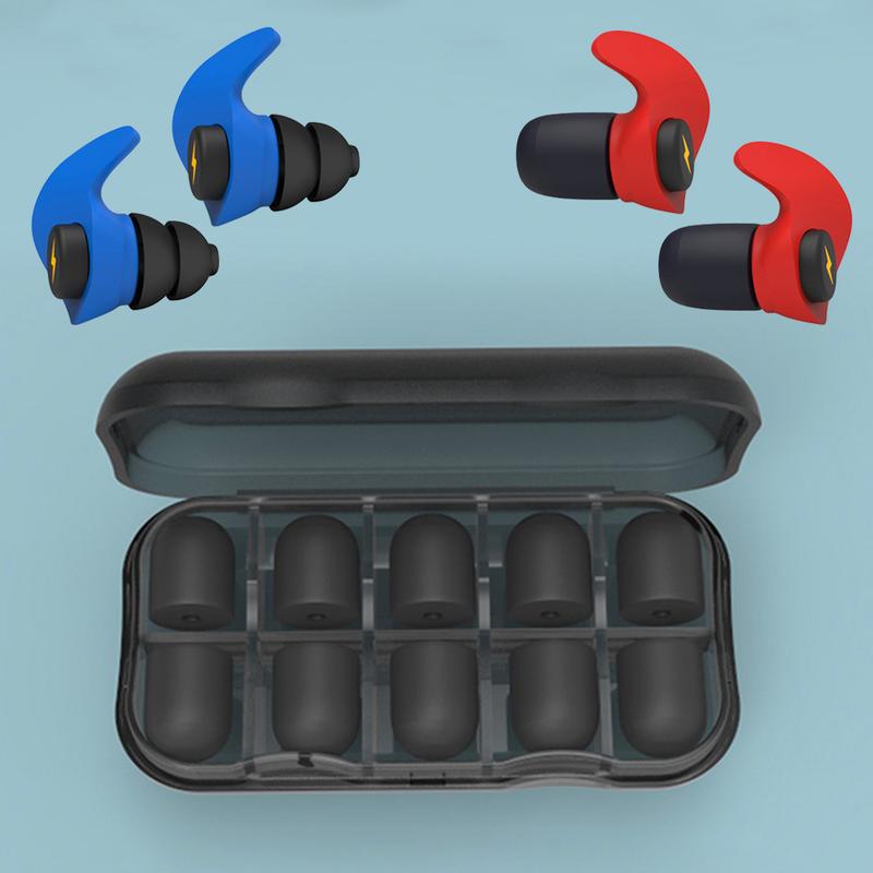 Product Introduction of Silicone Sponge Sleeping Ear Plugs Portable Soundproof Earplugs Soft Foam Anti-noise Earplug Travel Noise Reduction 20