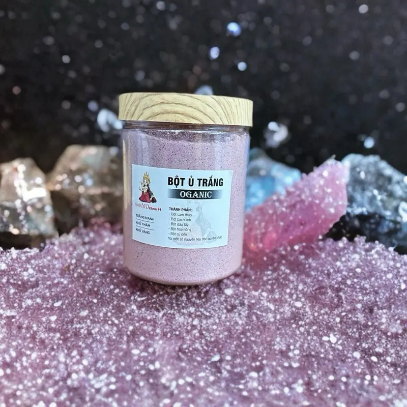 Bột Ủ TRẮNG Da Oganic  TẨY DA BODY                             MD KHMER 94 MUA 1 tặng 1 500gr 2