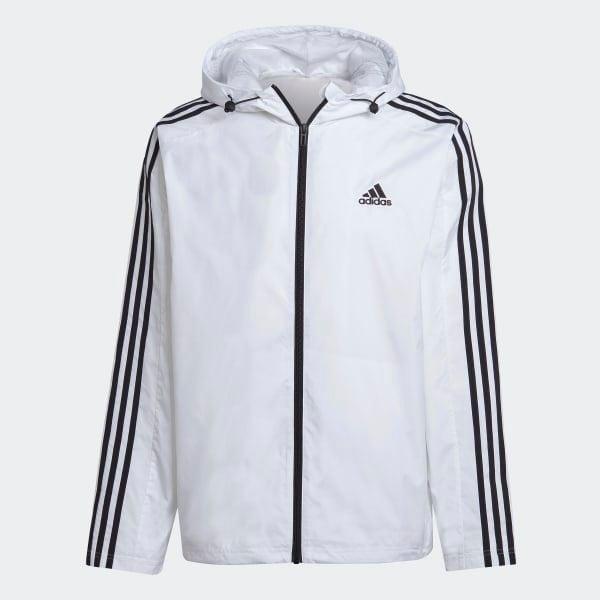 Áo khoác gió Thể Thao Nam adidas 3 sọc Essentials - IB0382 Top