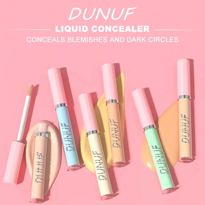 8 Color Long Lasting Liquid Foundation, Matte Finish Oil Control Concealer Foundation, Lightweight Highlighting Makeup Base Primer, Makeup Accessories 2