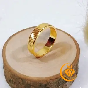 Cincin Lapis emas Arsir gold Cincin wanita Terlaris Cincin Lapis Emas 1 pcs murah Cewek Cowok Rings