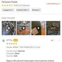 Gambar TAROT - Hanging Fabric/Poster Kain Gantung | Dekorasi Dinding Estetik dari binary warehouse Kota Bandung 5 Tokopedia