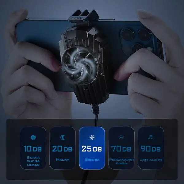 GAMEN Fan Cooler Radiator Pendingin HP Cooling Fan Gaming GMR01 GMR02 Original - Garansi 1 Tahun 2
