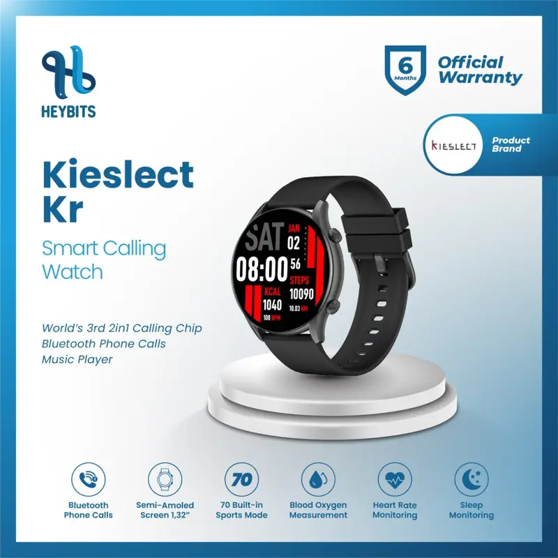 Kieslect Smart Calling Watch KR 1.32" Semi-AMOLED Smartwatch Garansi Resmi 0
