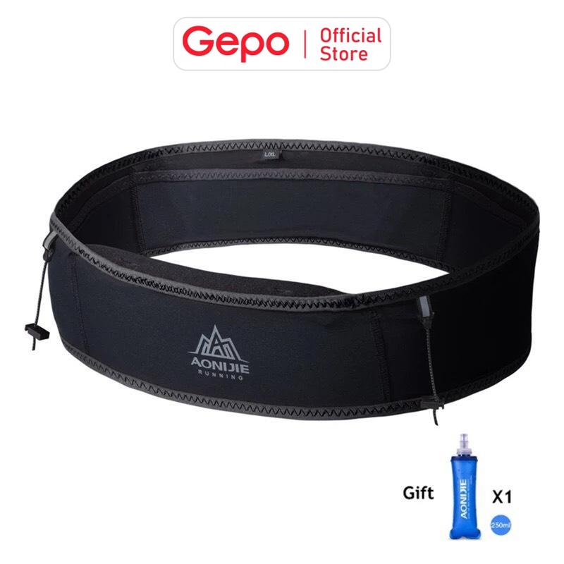 Đai Đeo Bụng Túi Thể Thao Chạy Bộ Tặng Kèm Bình Nước Mềm 250ml Aonijie W938S