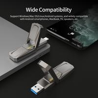 Gambar Netac OTG Flashdisk US5/US9 USB 3.2+Type-C Solid State Flash Drive 128GB/256GB/512GB/1TB Dual Flash Disk up to 550MB/500MB/s - 128GB (US5) dari Netac Indonesia OS Kota Bekasi 3 Tokopedia