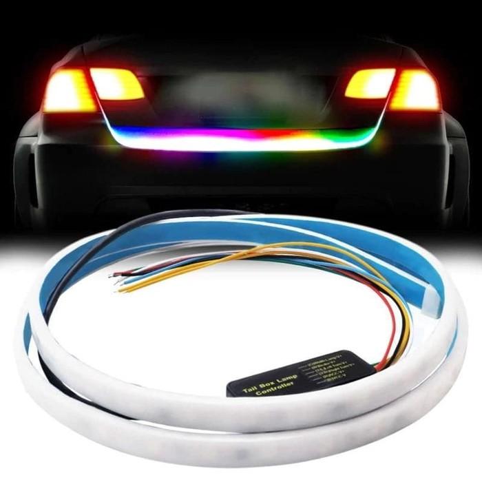 Product Introduction of Lampu Strip DRL RGB 12V TAIL Led Lampu Bagasi Mobil Car 1
