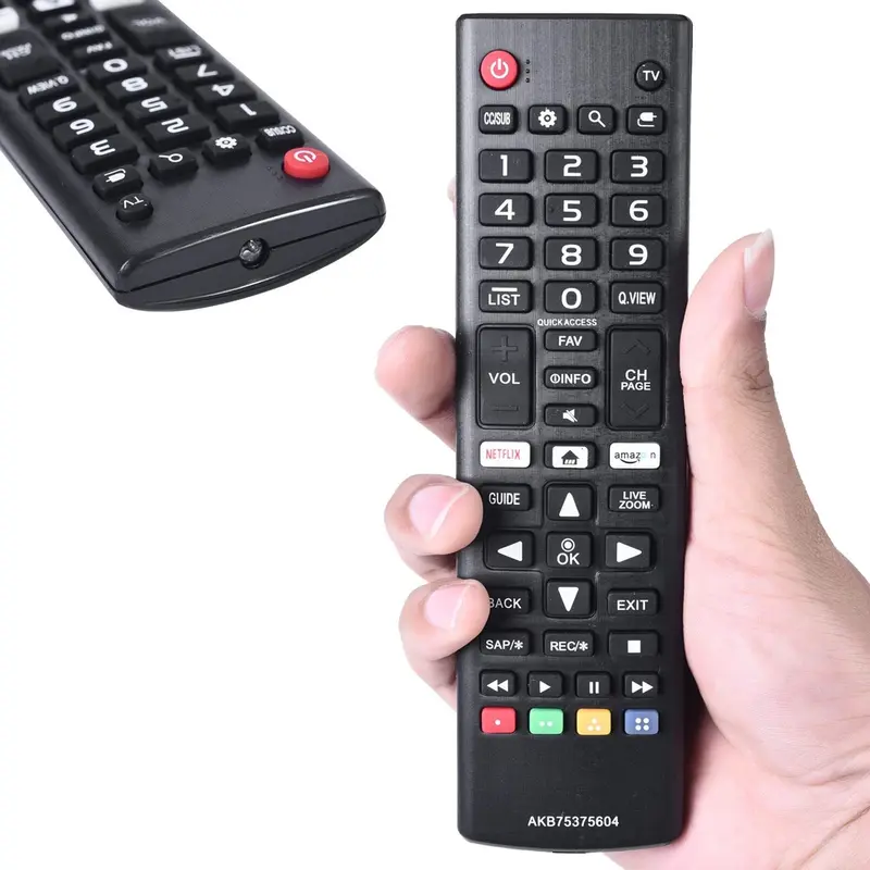 Điều khiển từ xa đa năng, cho TV thông minh LG, Tất cả các mẫu LG, LCD, LED, 3D, HDTV, TV, AKB75375604 và AKB75095307 3