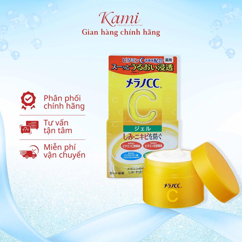 Kem dưỡng CC Melano Vitamin C 100g Nhật Bản