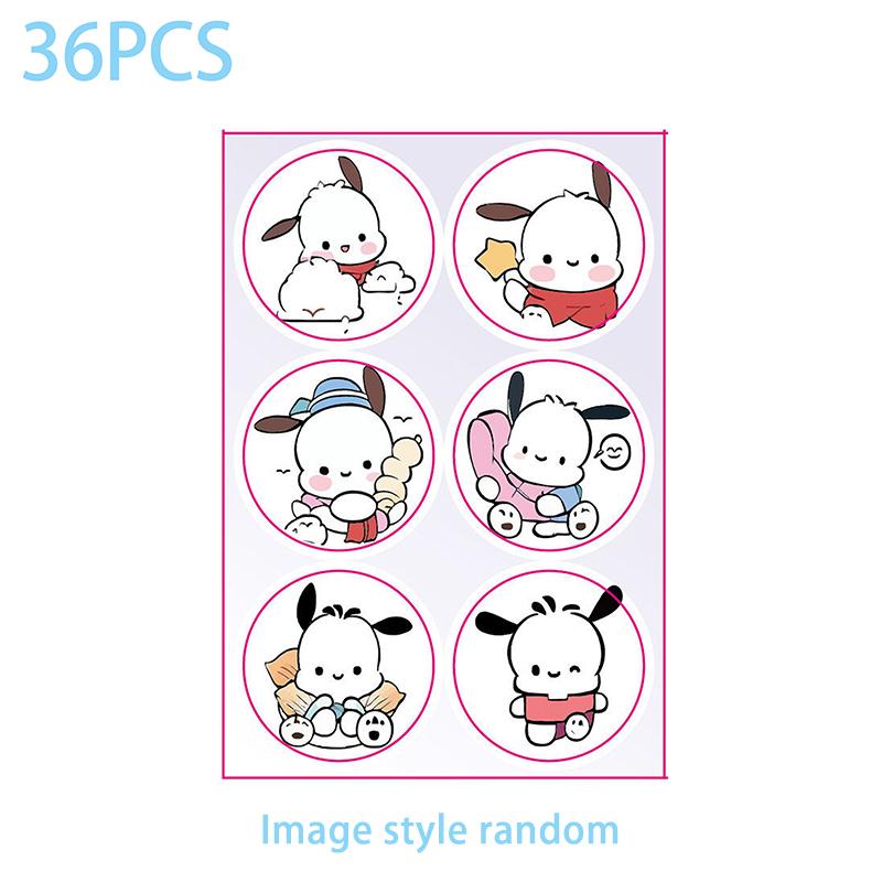 Product Introduction of 36Pcs Sanrio Kuromi Cinnamoroll My Melody Anti-Mosquito Stickers Screen Patch Stickers Anti Mosquito Clothing Hat Decoration 43