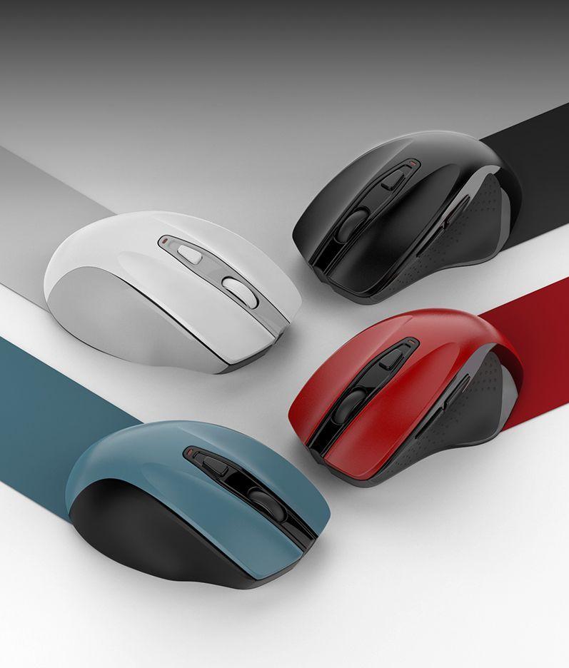 Product Introduction of Wireless Portable Office Mute Mouse Rechargeable Bluetooth for Laptop Desktop Universal Business 11