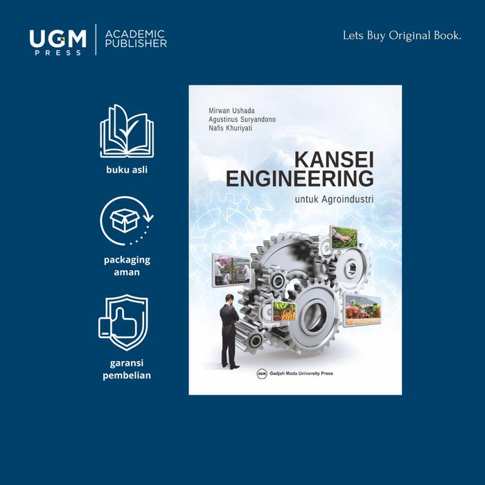 Gambar UGM Press Original Buku Kansei Engineering Untuk Agroindustri - Original, Original dari UGM PRESS Kab. Sleman Tokopedia