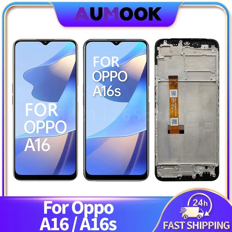 Écran LCD pour Oppo A16S A16, 5 pièces/lot, avec assemblage tactile, vente en gros  509