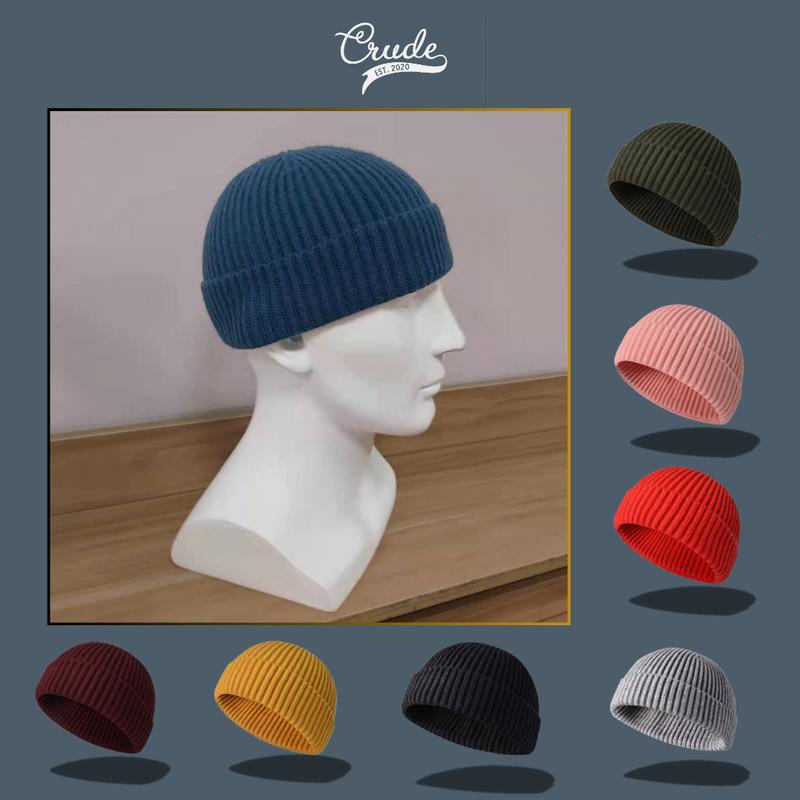 Mũ/Nón Len Cổ điển Fisherman Beanie Crude 0