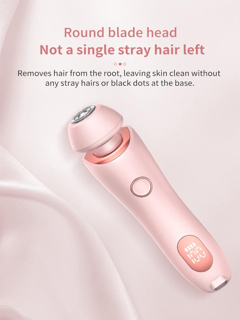 Product Introduction of Hair Removal Device Hair Removal Lady Shaver Pubic Hair Trimming Tool Electric Depilator Hair Removal Device Private Model Bikini Trimmer 2