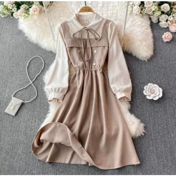 HELLOR tunik atasan crincle / baju wanita kekinian / baju wanita terbaru 0