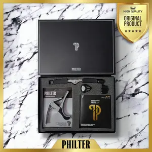 Bundling Gift Box Set Senar Gitar Philter Akustik Elektrik Klasik Original