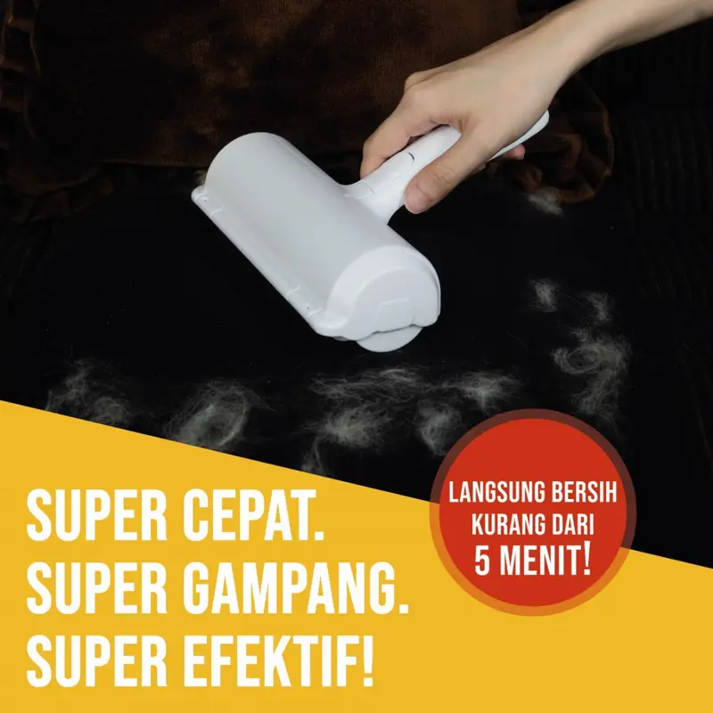 NEOSAVA Pet Hair Removal Roller anjing kucing Pembersih Bulu Roller Hewan / Baju / Debu / Karpet 2