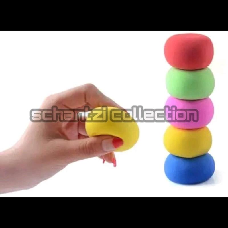 CLAY / SLIME / CLAY BANTAL 1 pak isi 12 pcs MURAH 2