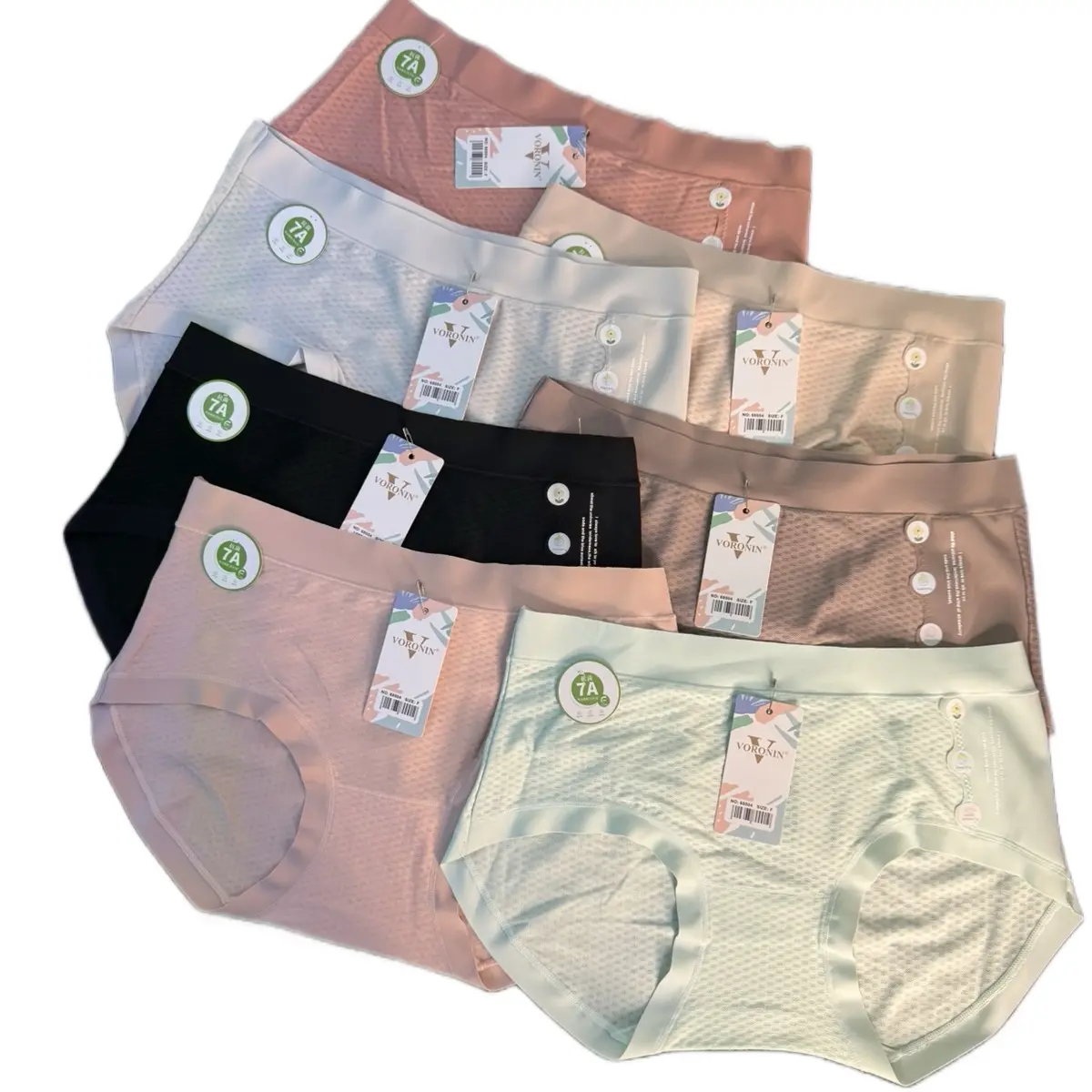 Quần Nữ Co Giãn Đàn Hồi Thấm Hút Tốt Spandex Pha Cotton 68044 - Women Voi Nhung