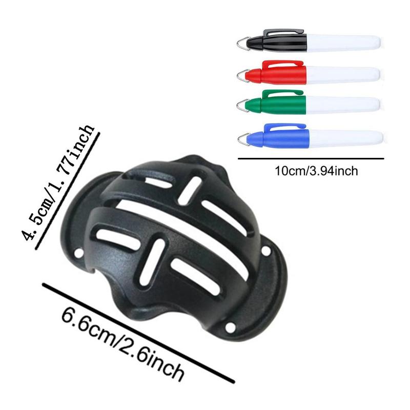 Golf Ball Marker with Pen, 1 Count Golf Ball Marker with 1/4pcs Pen, Ball Sports Equipment for Golf, Outdoor Sports Accessories 8