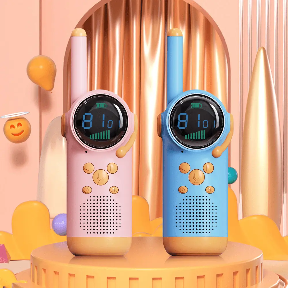 New children's wireless walkie talkie, phone, parent-child interactive outdoor toy HEEI/little brat birthday gift Audio