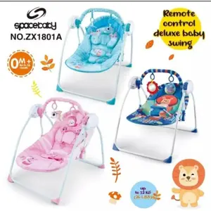 SPACE BABY BOUNCER REMOTE CONTROL DELUXE SWING SX1801A