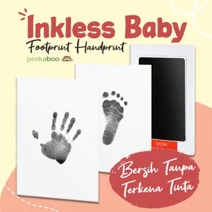 INKLESS BABY FOOTPRINT HANDPRINT (CAP TANGAN KAKI BAYI BERSIH TANPA TERKENA TINTA)